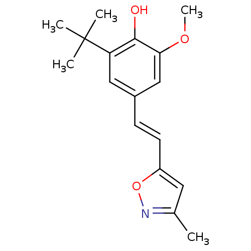Chemical structure of BindingDB Monomer ID 50008959