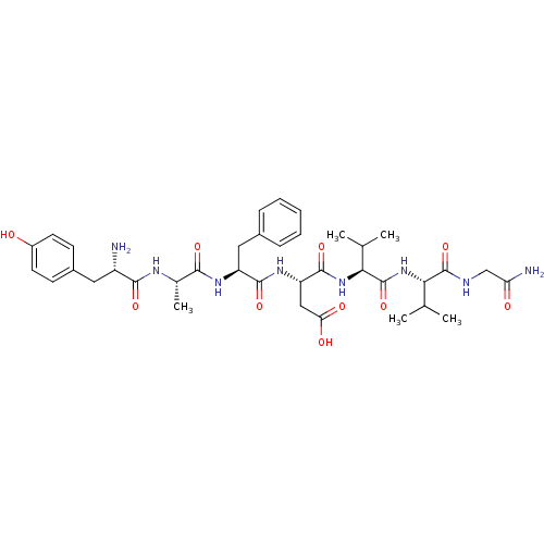 Chemical structure of BindingDB Monomer ID 50009142