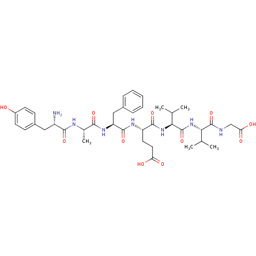Chemical structure of BindingDB Monomer ID 50009185
