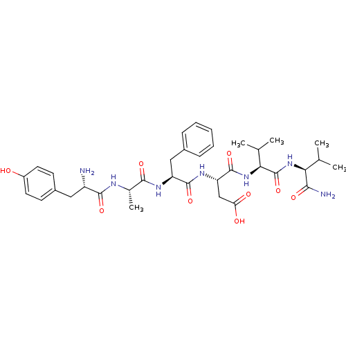 Chemical structure of BindingDB Monomer ID 50009192