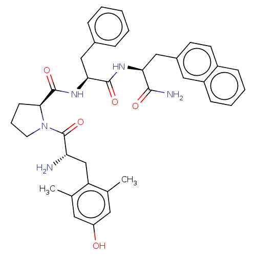 Chemical structure of BindingDB Monomer ID 50009254
