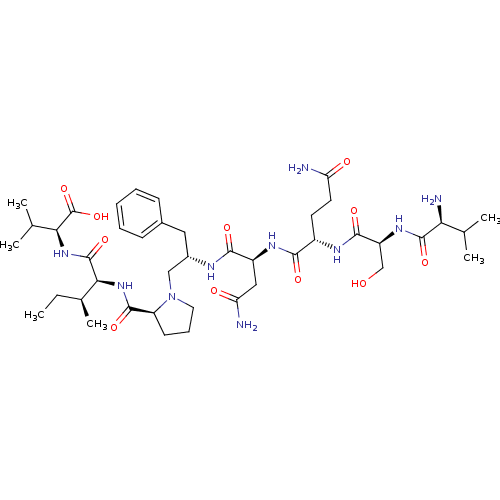 Chemical structure of BindingDB Monomer ID 50009256