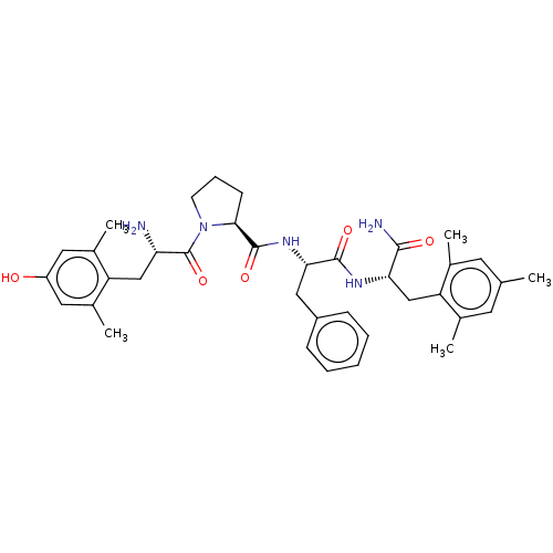 Chemical structure of BindingDB Monomer ID 50009264
