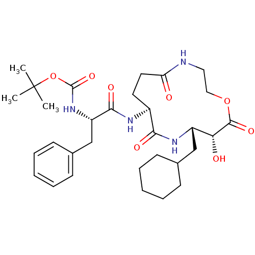 Chemical structure of BindingDB Monomer ID 50009620
