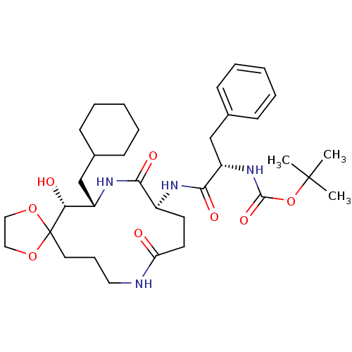 Chemical structure of BindingDB Monomer ID 50009623