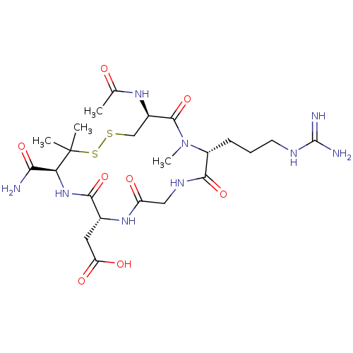 Chemical structure of BindingDB Monomer ID 50010161