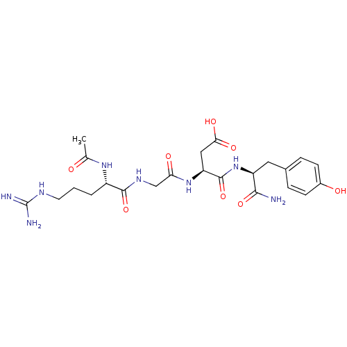 Chemical structure of BindingDB Monomer ID 50010192