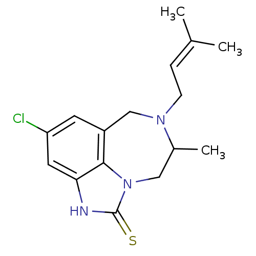 Chemical structure of BindingDB Monomer ID 50010215
