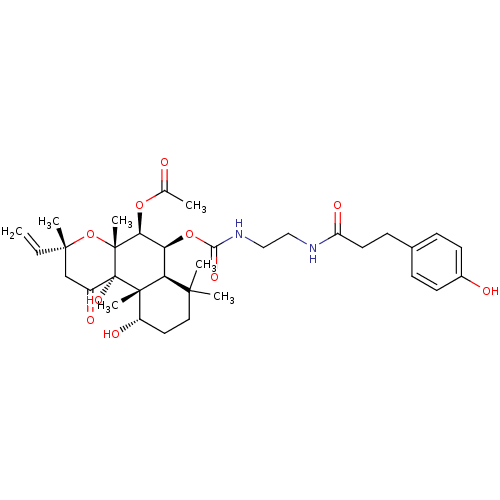 Chemical structure of BindingDB Monomer ID 50010259