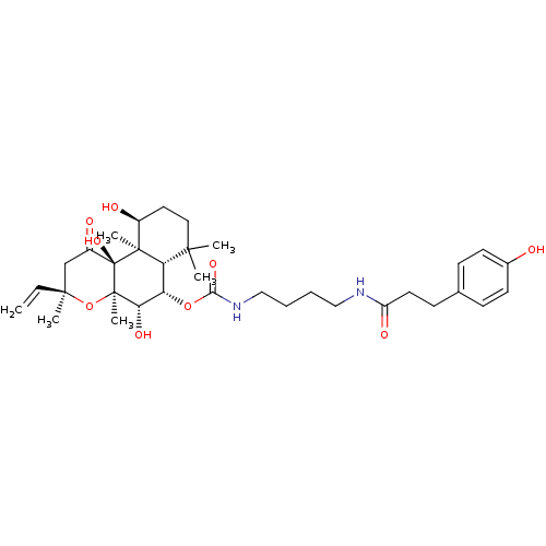 Chemical structure of BindingDB Monomer ID 50010262