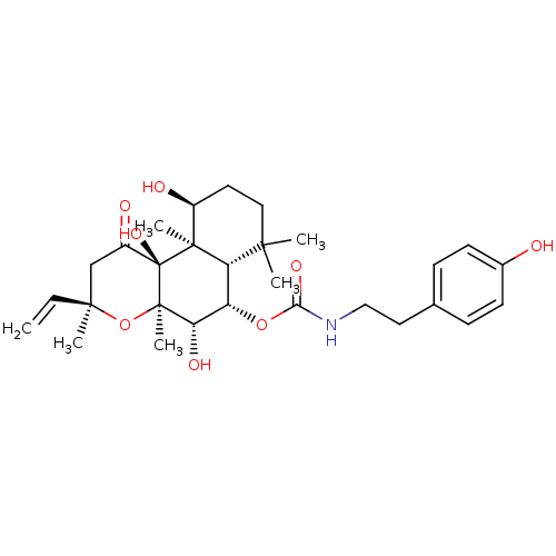 Chemical structure of BindingDB Monomer ID 50010267