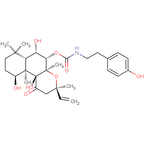 Chemical structure of BindingDB Monomer ID 50010269