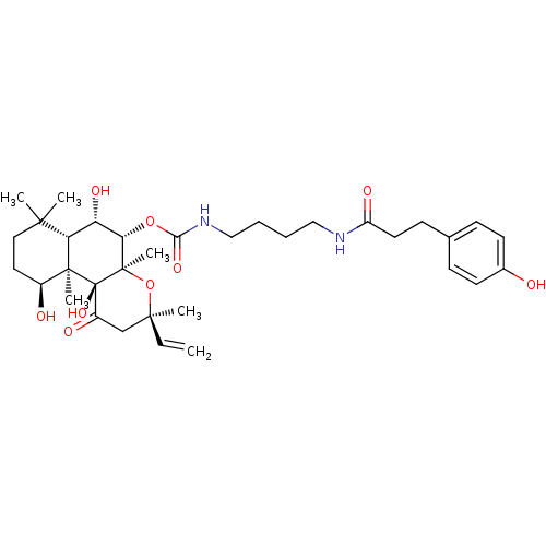 Chemical structure of BindingDB Monomer ID 50010271