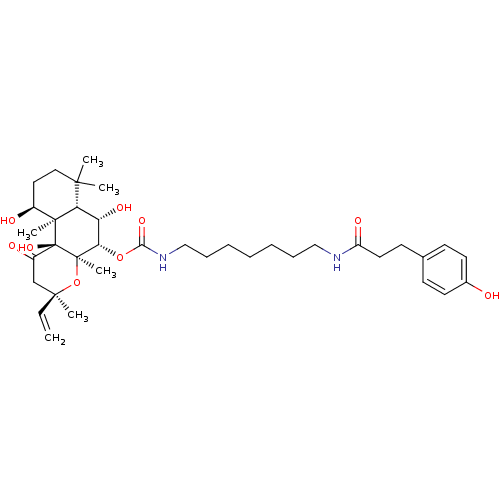 Chemical structure of BindingDB Monomer ID 50010273