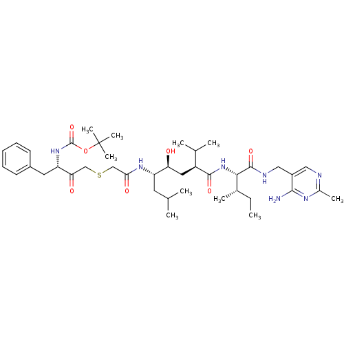 Chemical structure of BindingDB Monomer ID 50010412