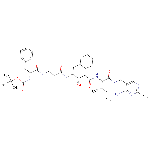 Chemical structure of BindingDB Monomer ID 50010421