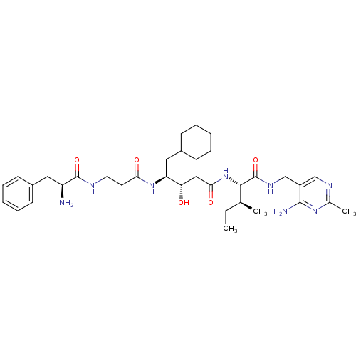 Chemical structure of BindingDB Monomer ID 50010422