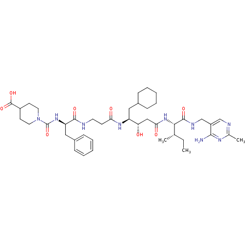 Chemical structure of BindingDB Monomer ID 50010431