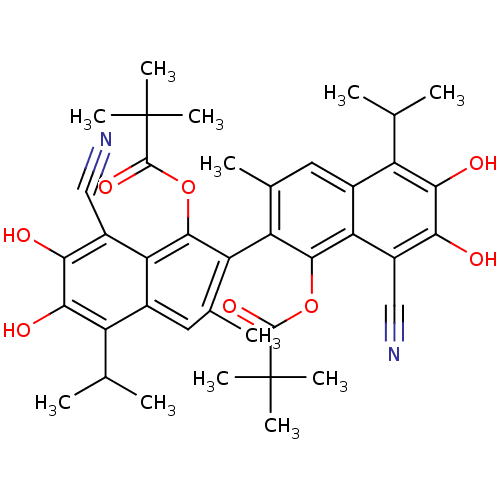 Chemical structure of BindingDB Monomer ID 50010437