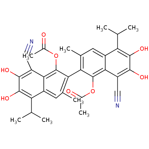 Chemical structure of BindingDB Monomer ID 50010438