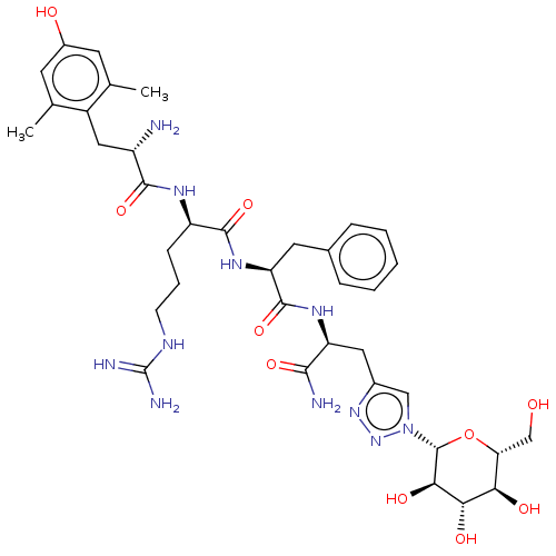 Chemical structure of BindingDB Monomer ID 50010487