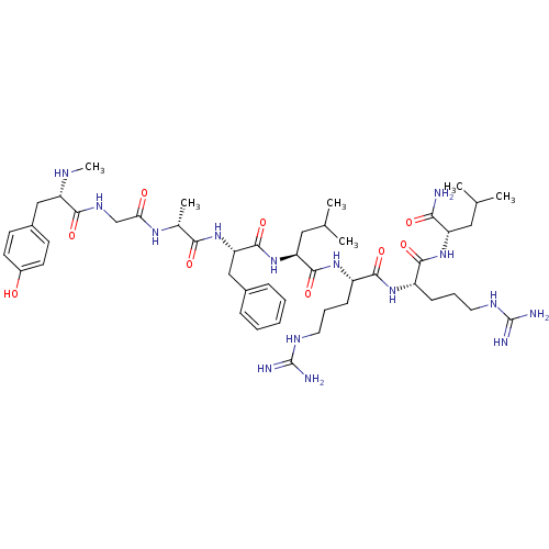 Chemical structure of BindingDB Monomer ID 50010541