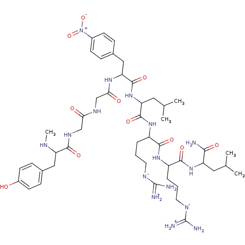 Chemical structure of BindingDB Monomer ID 50010542