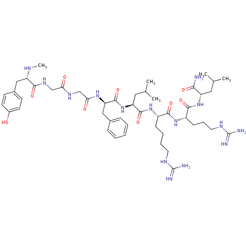 Chemical structure of BindingDB Monomer ID 50010543