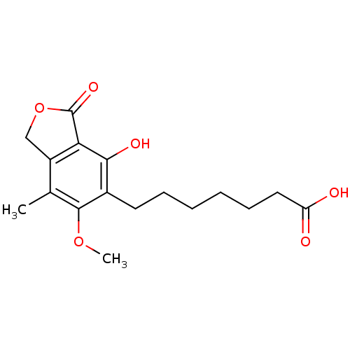 Chemical structure of BindingDB Monomer ID 50010609