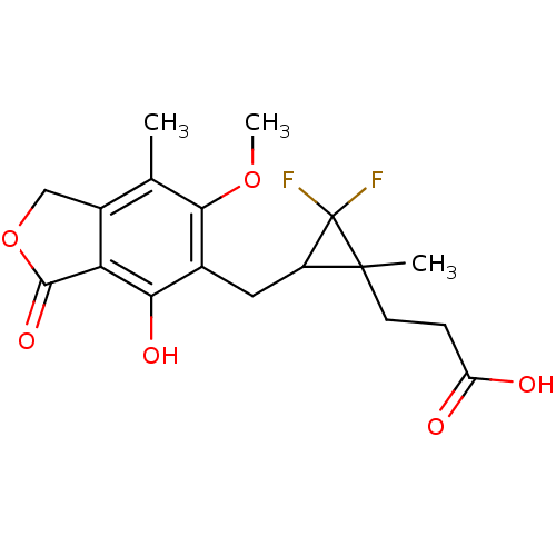 Chemical structure of BindingDB Monomer ID 50010610
