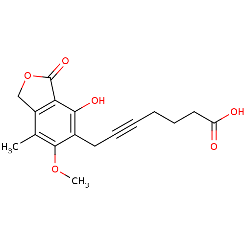 Chemical structure of BindingDB Monomer ID 50010612