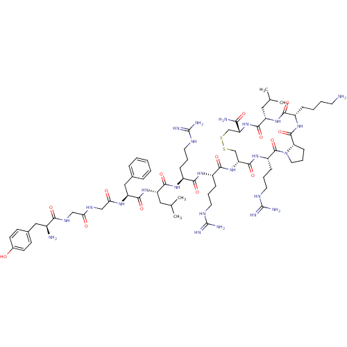 Chemical structure of BindingDB Monomer ID 50010701
