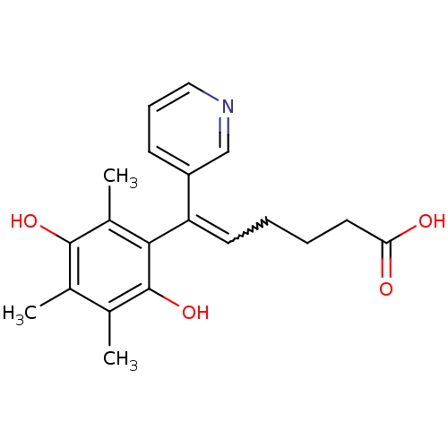 Chemical structure of BindingDB Monomer ID 50010947