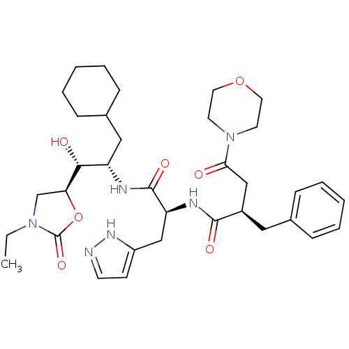 Chemical structure of BindingDB Monomer ID 50011229