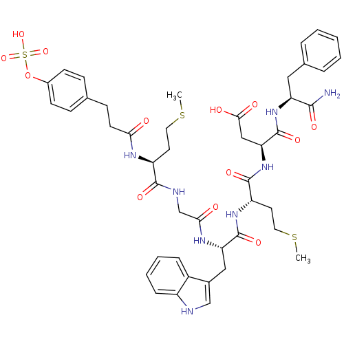 Chemical structure of BindingDB Monomer ID 50011545
