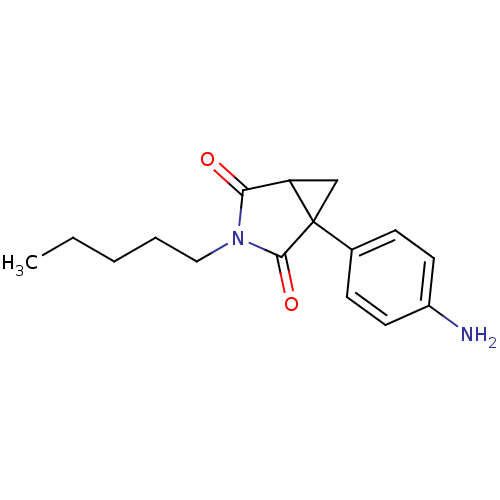 Chemical structure of BindingDB Monomer ID 50011767