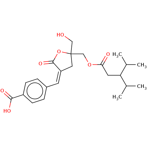 Chemical structure of BindingDB Monomer ID 50011800