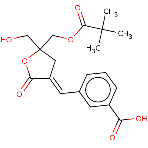 Chemical structure of BindingDB Monomer ID 50011801
