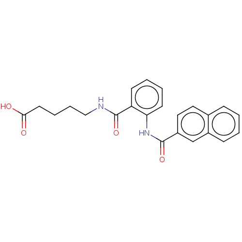 Chemical structure of BindingDB Monomer ID 50011819