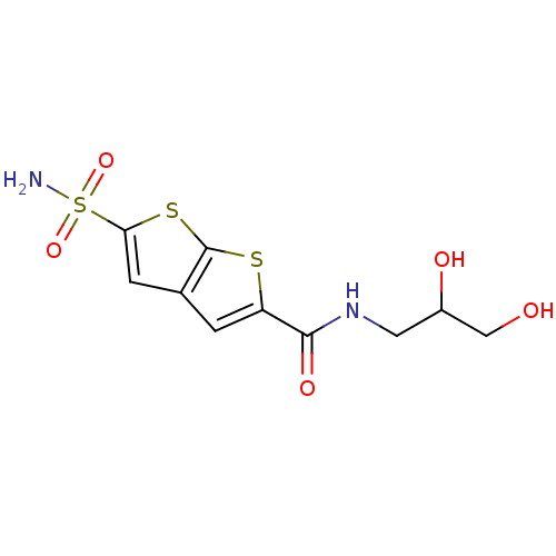 Chemical structure of BindingDB Monomer ID 50012210