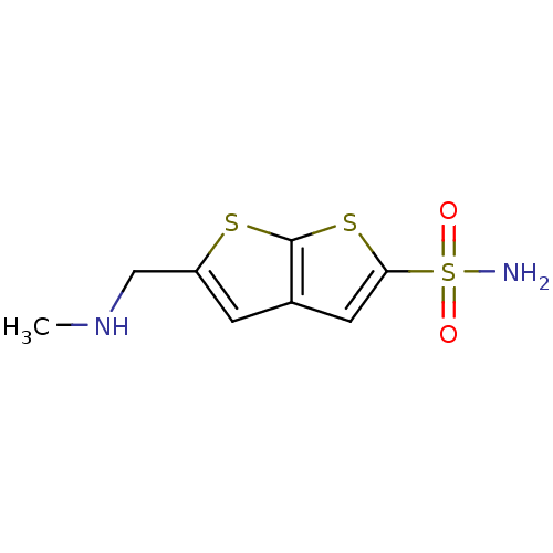 Chemical structure of BindingDB Monomer ID 50012212