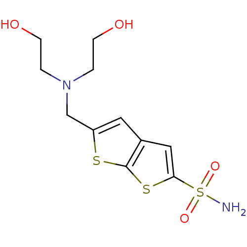 Chemical structure of BindingDB Monomer ID 50012215