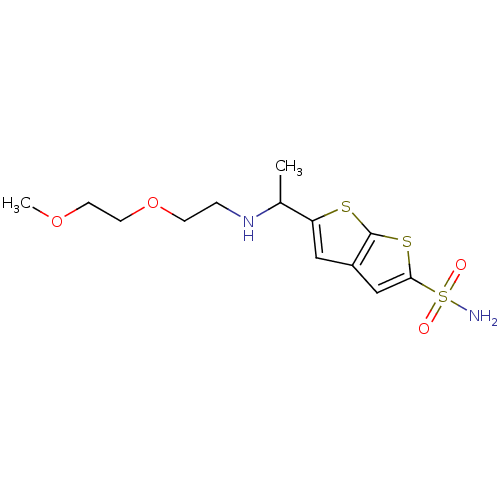 Chemical structure of BindingDB Monomer ID 50012221
