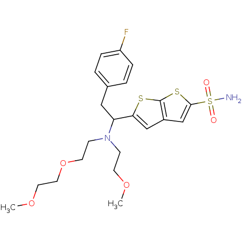 Chemical structure of BindingDB Monomer ID 50012223