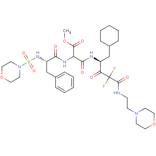 Chemical structure of BindingDB Monomer ID 50012257