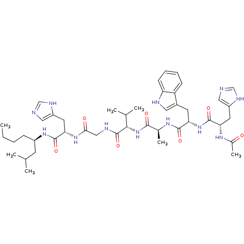 Chemical structure of BindingDB Monomer ID 50012318