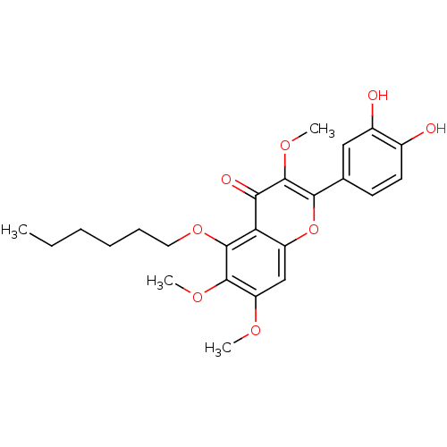 Chemical structure of BindingDB Monomer ID 50012440