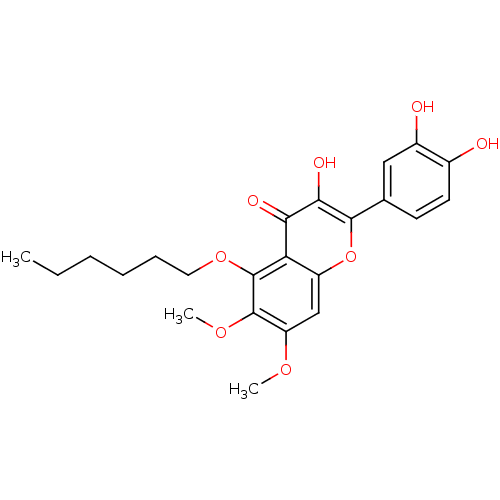Chemical structure of BindingDB Monomer ID 50012442