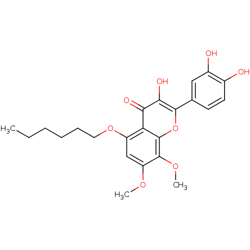 Chemical structure of BindingDB Monomer ID 50012444