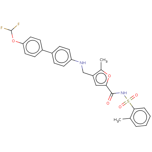 Chemical structure of BindingDB Monomer ID 50012544